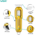 ماشین اصلاح موی سرو صورت وی جی آر V-919