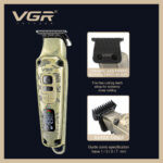 ست اصلاح سه کاره خط زن حجم زن شیور فویلی وی جی آر V-642